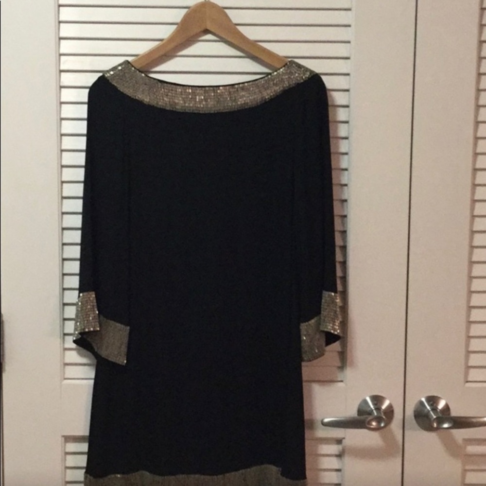 Black alice + olivia dress